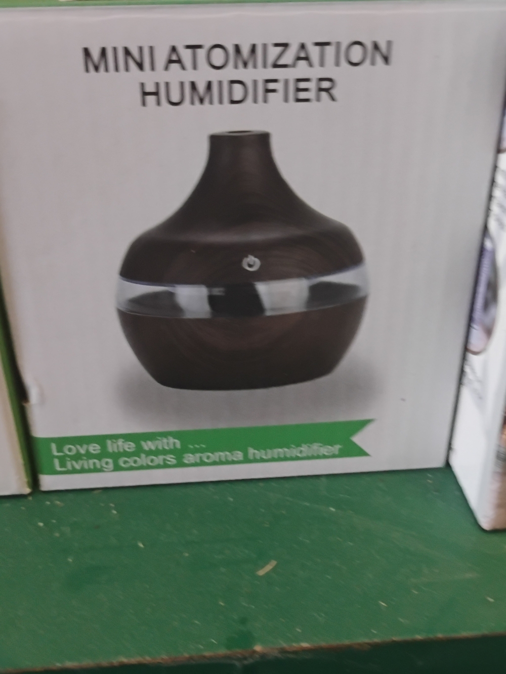 Mini Atomization Humidifier - Dark Wood Aroma Diffuser